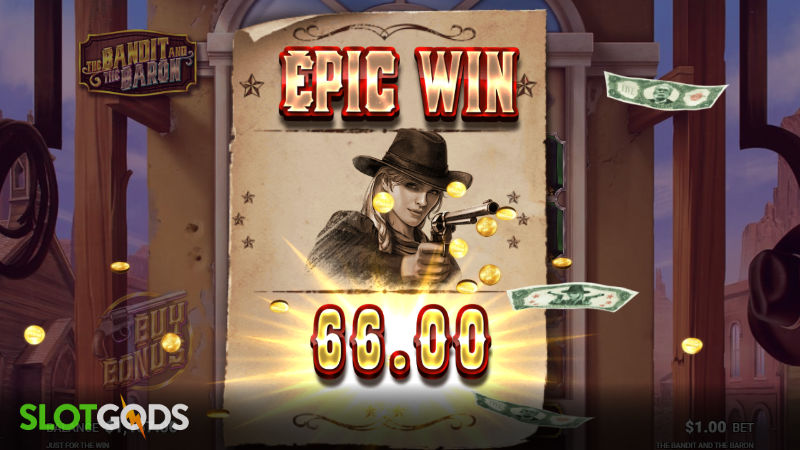 The Bandit and the Baron Slot - Screenshot 3