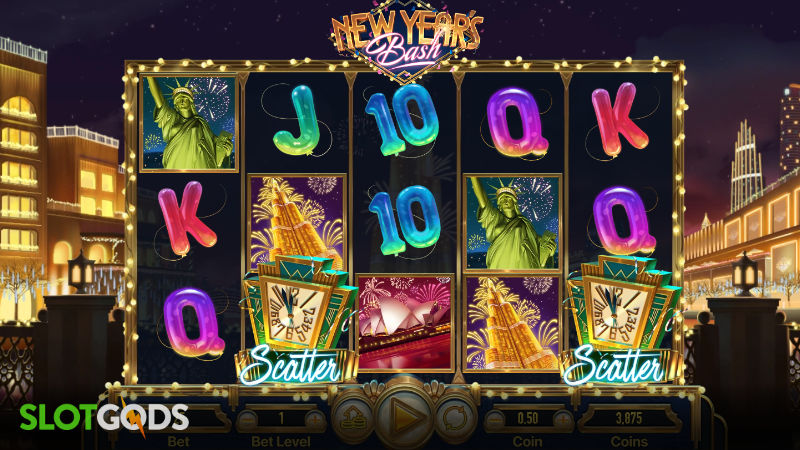 New Year's Bash Slot - Screenshot 2