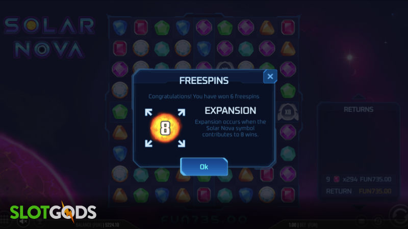 Solar Nova Slot - Screenshot 3