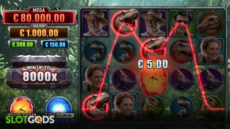 Jurassic Park: Gold Slot - Screenshot 2