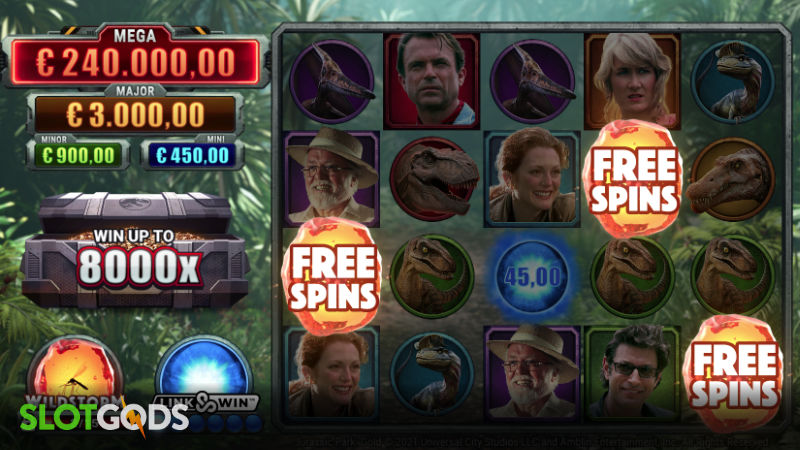 Jurassic Park: Gold Slot - Screenshot 3