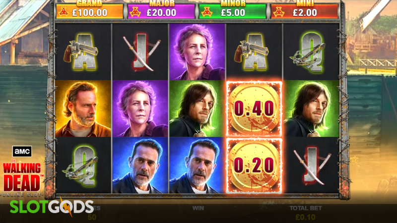 The Walking Dead Slot - Screenshot 