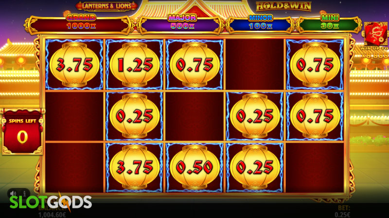 Lanterns & Lions: Hold & Win Slot - Screenshot 3