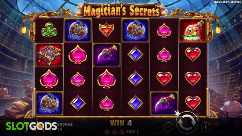 Magician's Secrets Slot - Screenshot 