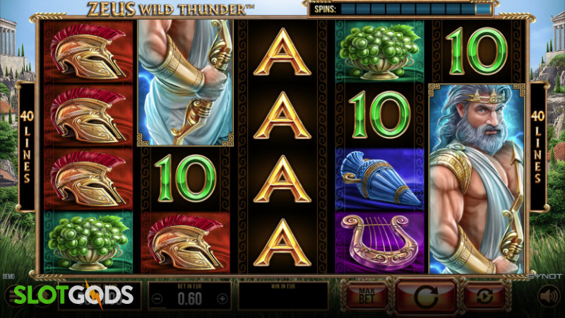 Zeus Wild Thunder Slot - Screenshot 