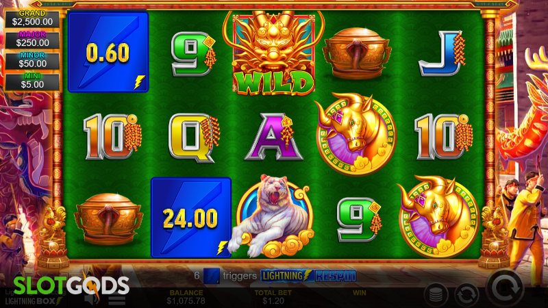 Lightning Shenlong Slot - Screenshot 