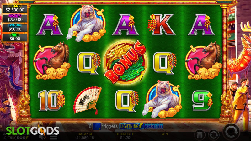 Lightning Shenlong Slot - Screenshot 2