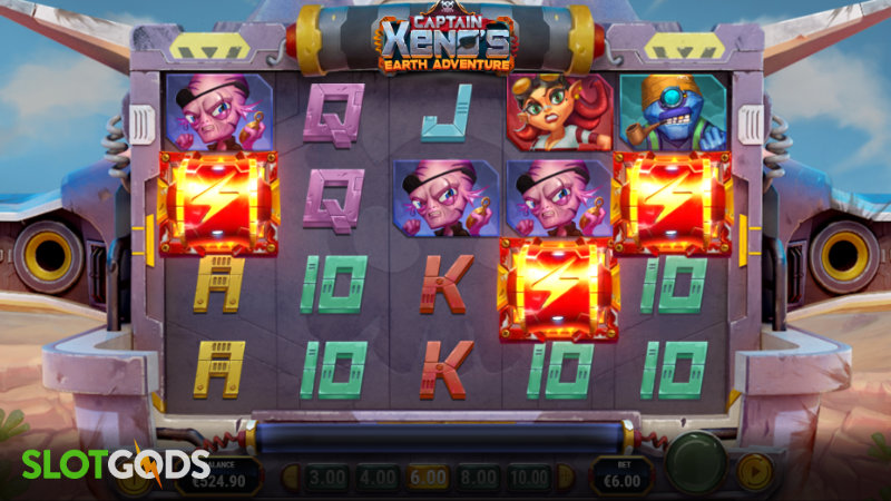Captain Xeno's Earth Adventure Slot - Screenshot 