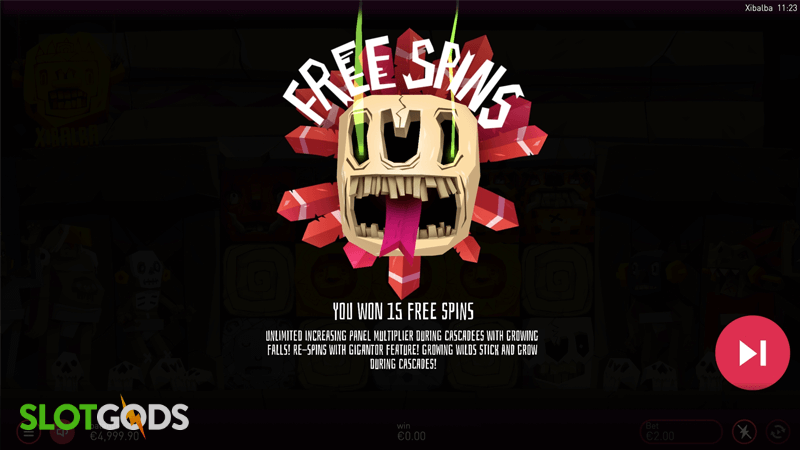 Xibalba Slot - Screenshot 2