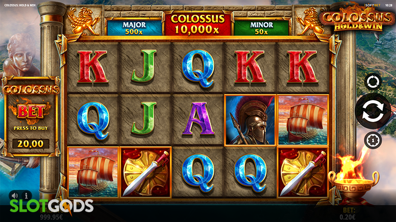 Colossus: Hold & Win Slot - Screenshot 