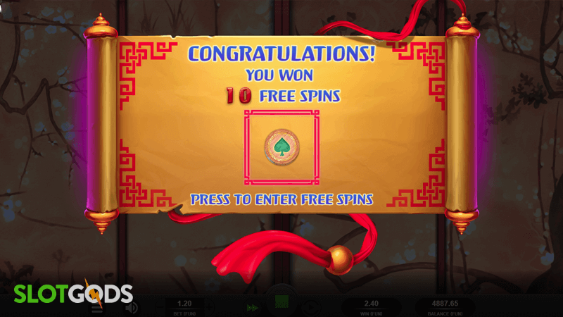 Hazakura Ways Slot - Screenshot 3