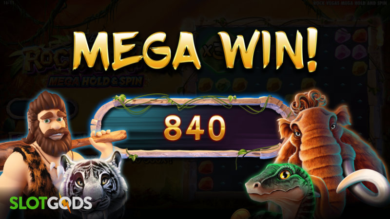 Rock Vegas Mega Hold And Spin Slot - Screenshot 3