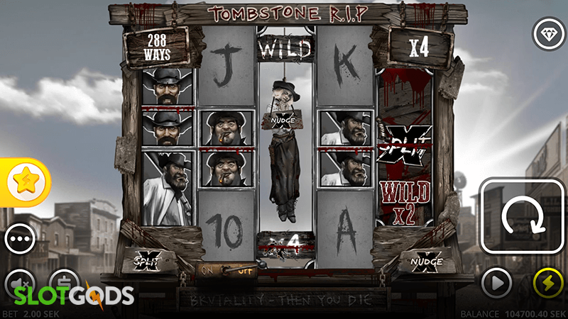 Tombstone RIP Slot - Screenshot 