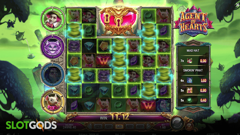 Agent of Hearts Slot - Screenshot 2