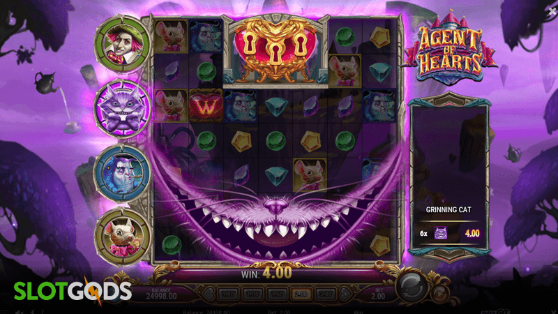 Agent of Hearts Slot - Screenshot 3