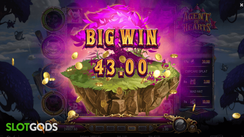 Agent of Hearts Slot - Screenshot 5