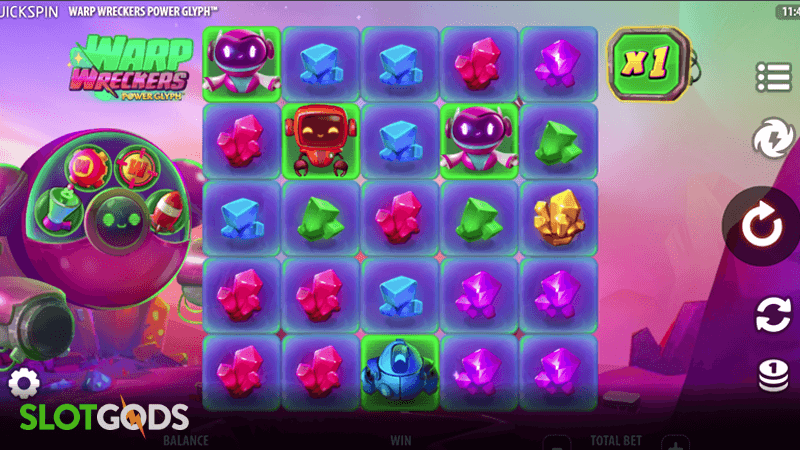 Warp Wreckers Power Glyph Slot - Screenshot 