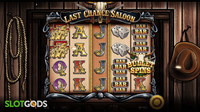Last Chance Saloon Slot - Screenshot 