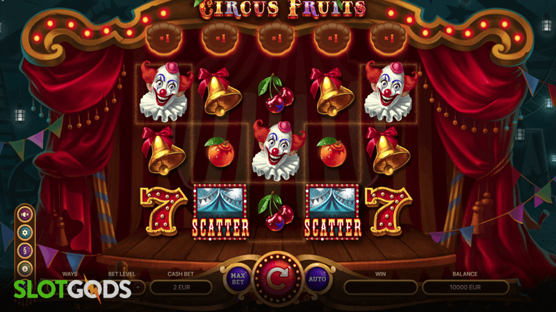 Circus Fruits Slot - Screenshot 