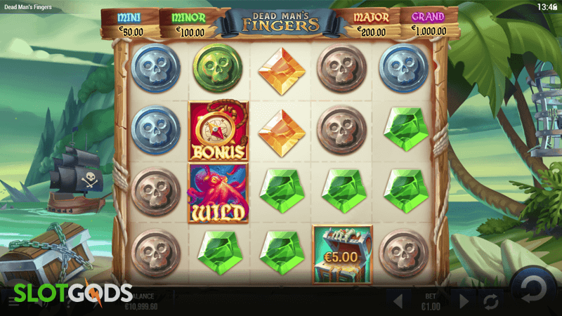Dead Man's Fingers Slot - Screenshot 