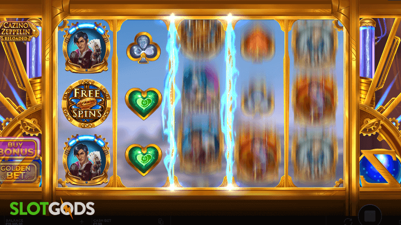 Cazino Zeppelin Reloaded Slot - Screenshot 2