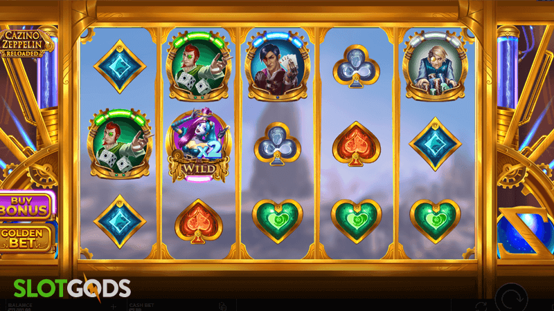 Cazino Zeppelin Reloaded Slot - Screenshot 