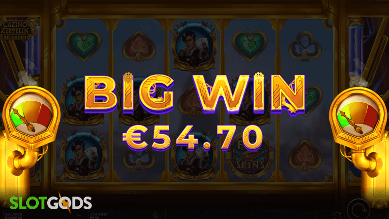Cazino Zeppelin Reloaded Slot - Screenshot 4