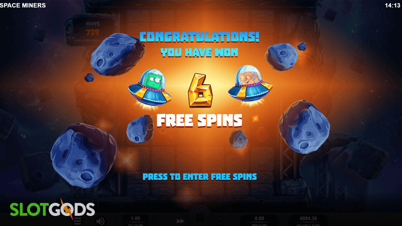 Space Miners Slot - Screenshot 2