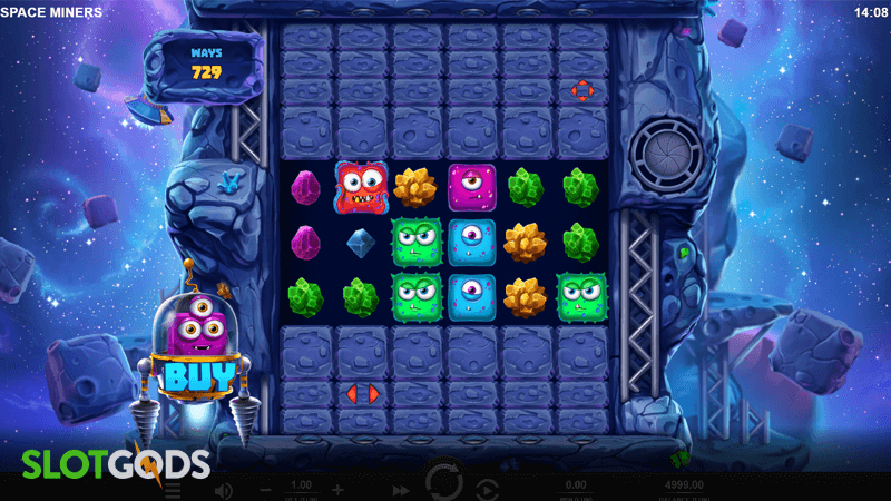 Space Miners Slot - Screenshot 
