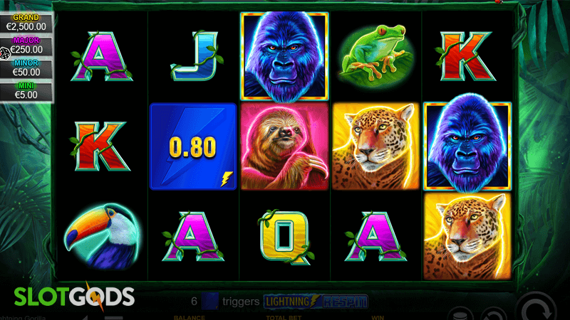 Lightning Gorilla Slot - Screenshot 
