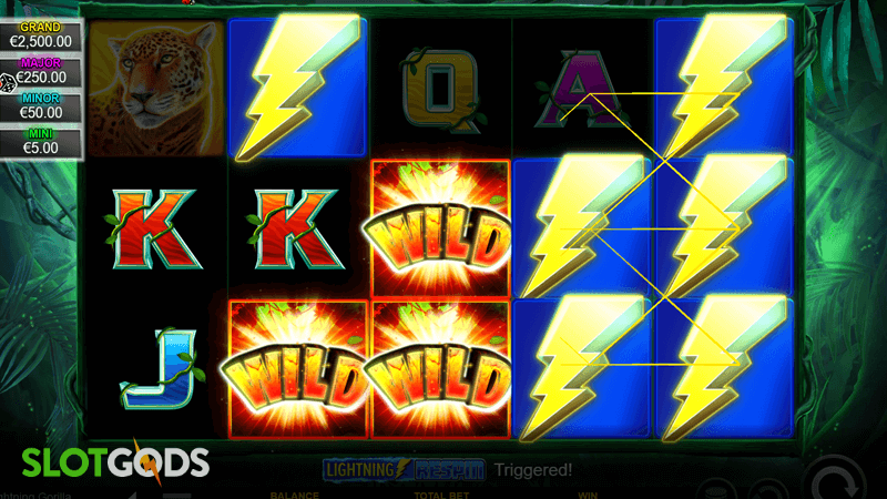 Lightning Gorilla Slot - Screenshot 2