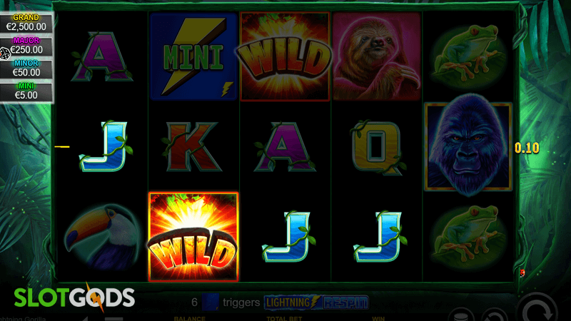 Lightning Gorilla Slot - Screenshot 5