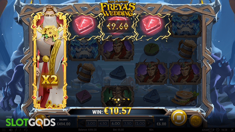 Tales of Asgard: Freya's Wedding Slot - Screenshot 3