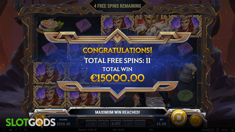 Tales of Asgard: Freya's Wedding Slot - Screenshot 4