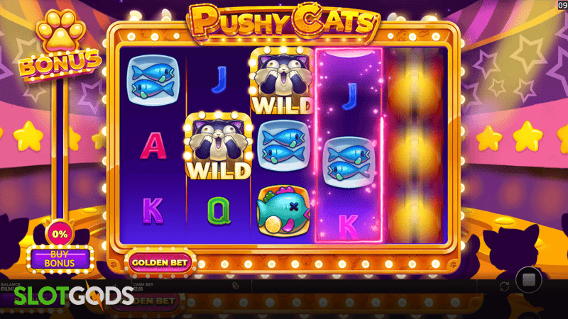 Pushy Cats Slot - Screenshot 2
