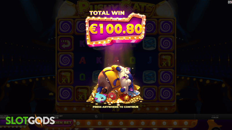 Pushy Cats Slot - Screenshot 4