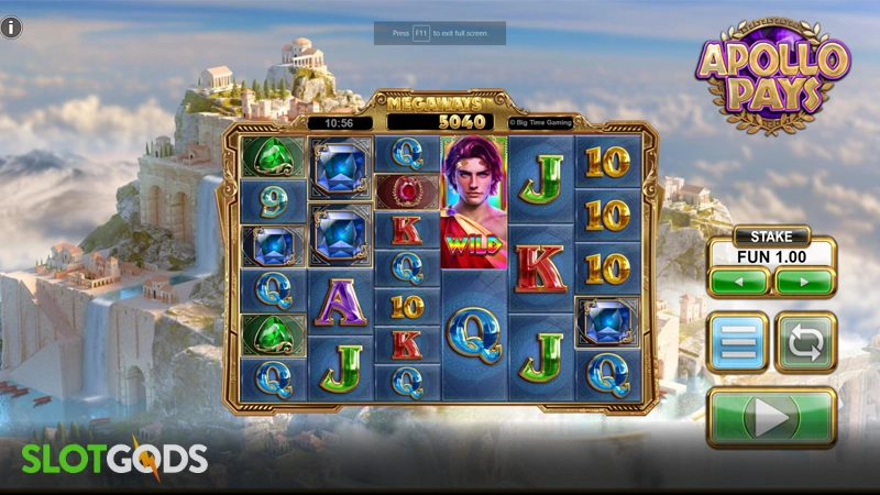 Apollo Pays Megaways Slot - Screenshot 