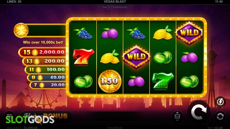 Vegas Blast Slot - Screenshot 