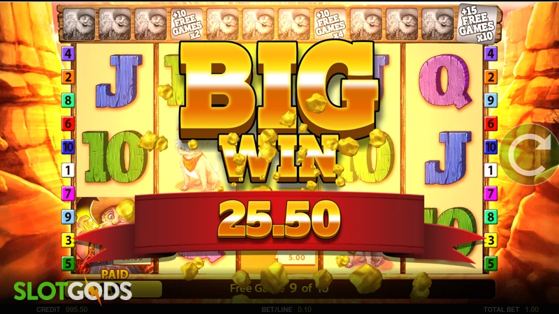 Gold Strike Bonanza Slot - Screenshot 4