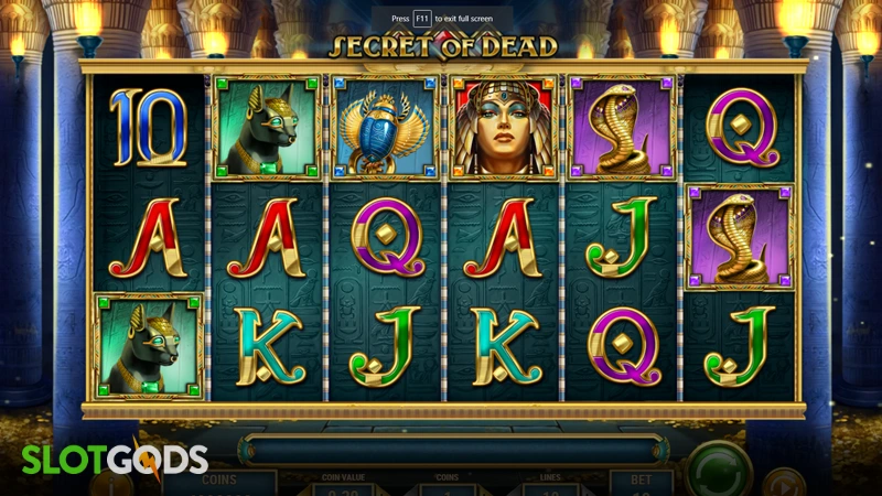 Secret of Dead Slot - Screenshot 2