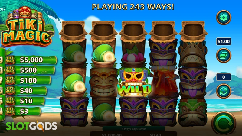 Tiki Magic Slot - Screenshot 4