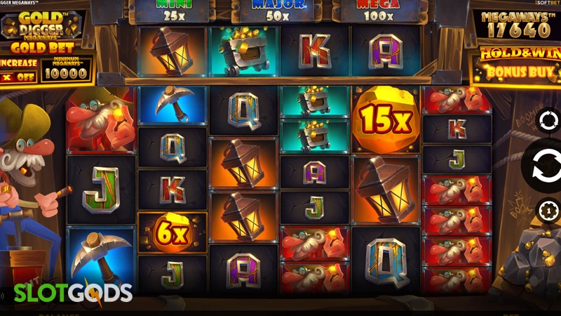 Gold Digger Megaways Slot - Screenshot 2