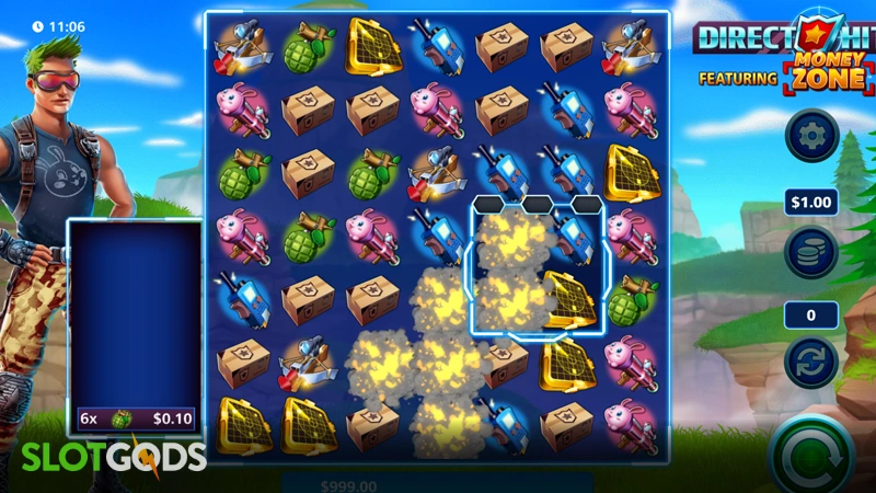 Direct Hit Slot - Screenshot 