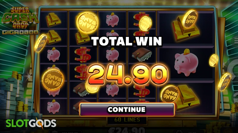 Super Cash Drop Gigablox Slot - Screenshot 4
