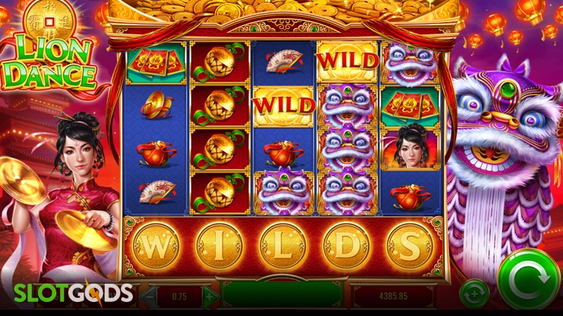 Lion Dance Slot - Screenshot 2