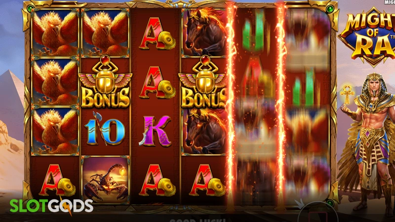 Might of Ra Slot - Screenshot 4