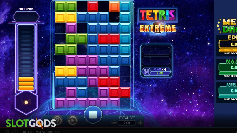 Tetris Extreme Slot - Screenshot 