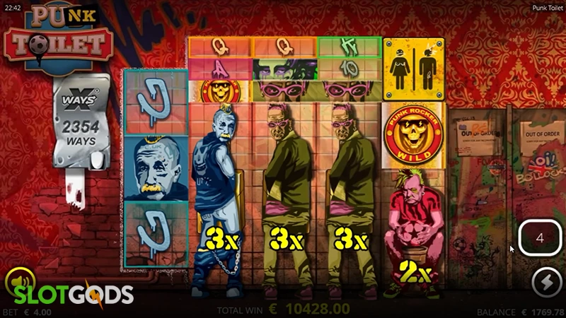 Punk Toilet Slot - Screenshot 