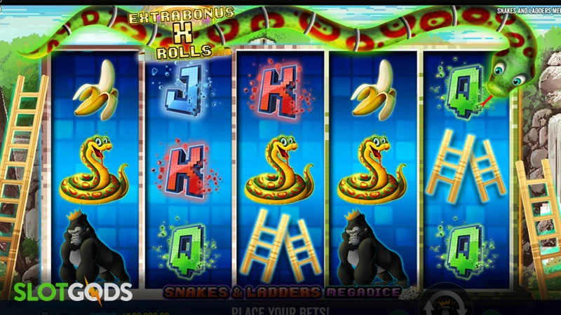 Snakes & Ladders: Megadice Slot - Screenshot 