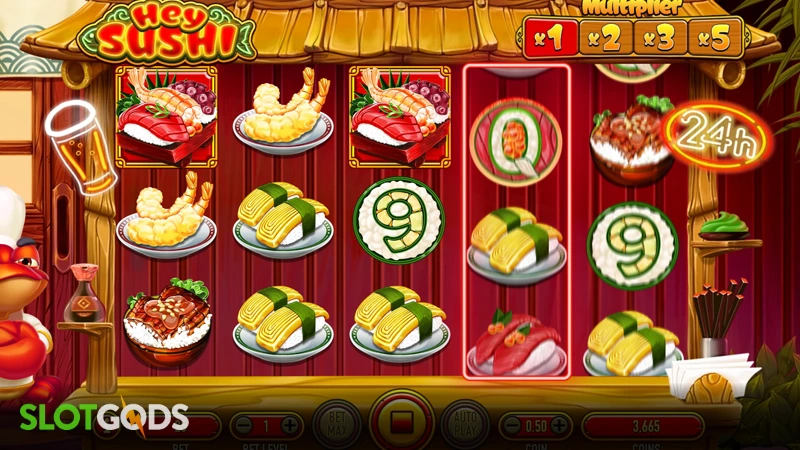 Hey Sushi Slot - Screenshot 2